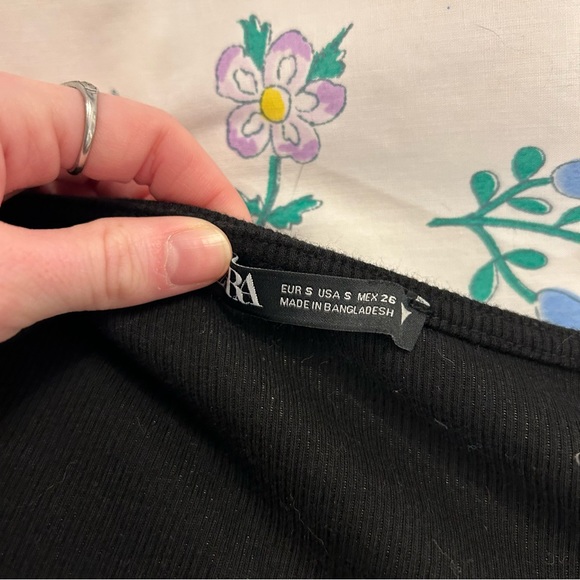 Zara cinch crop top - Picture 2 of 3